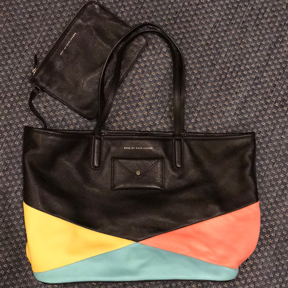 ‼️SALE‼️MARC by MARC JACOBS leather shoulder tote